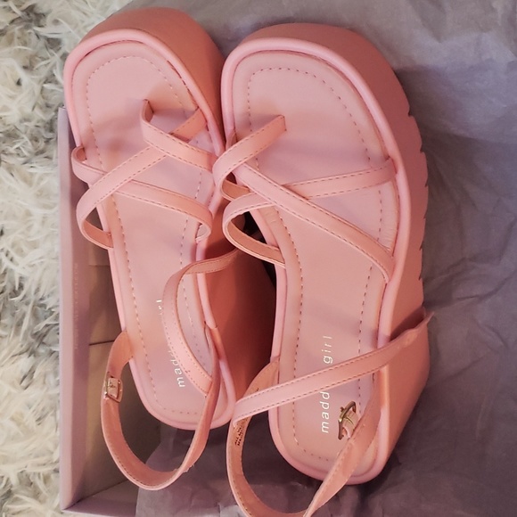 Madden Girl - Vault Pink Paris Platform Sandals - Picture 2 of 7